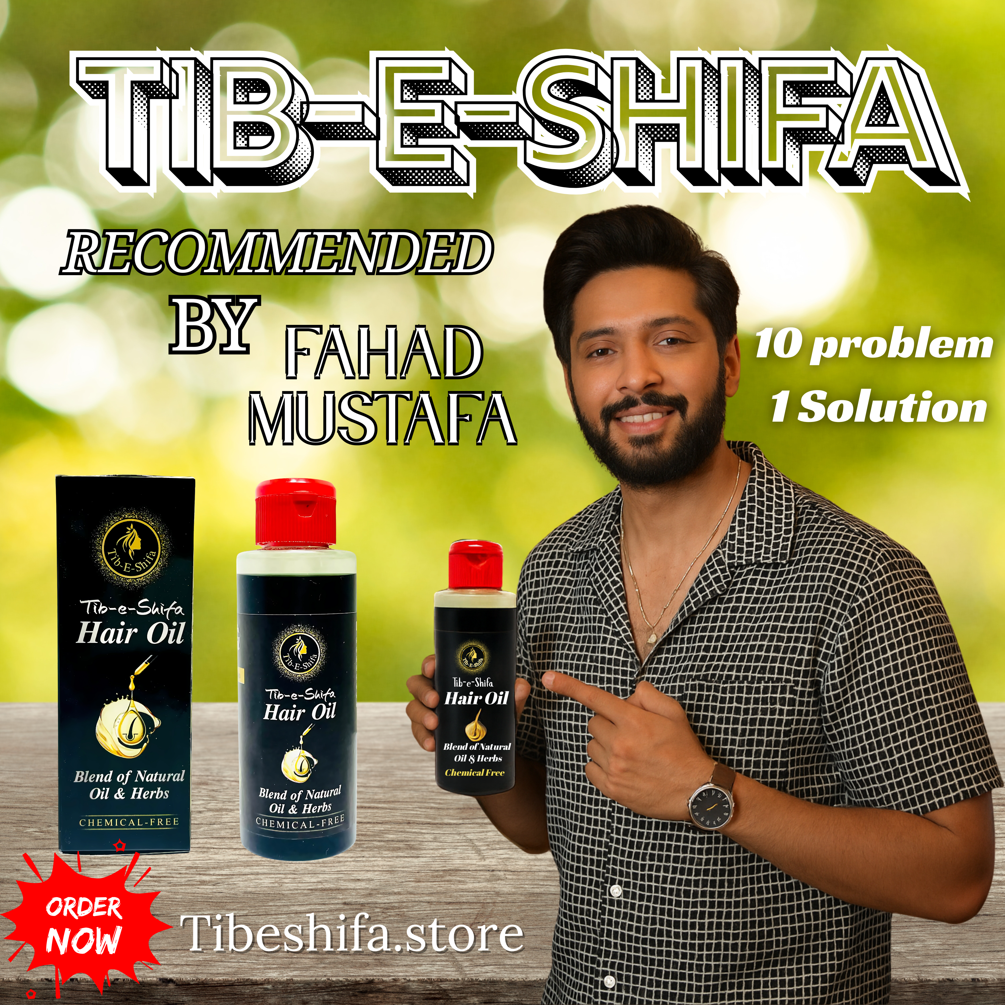 Tib-e-shifa Hair Oil