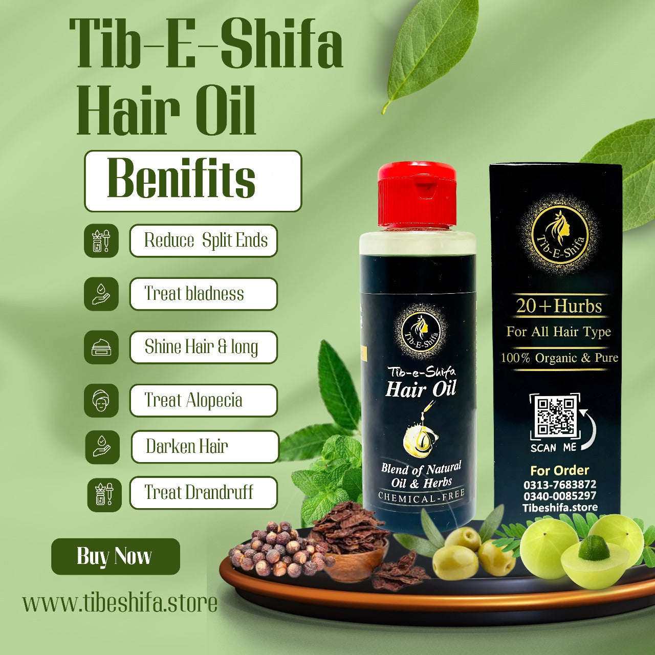 Tib-e-shifa Hair Oil